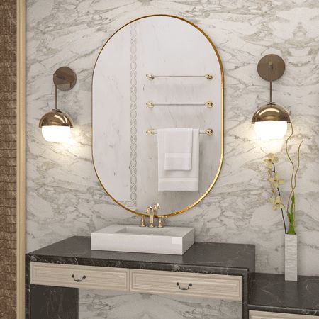 Master bath corner vanity