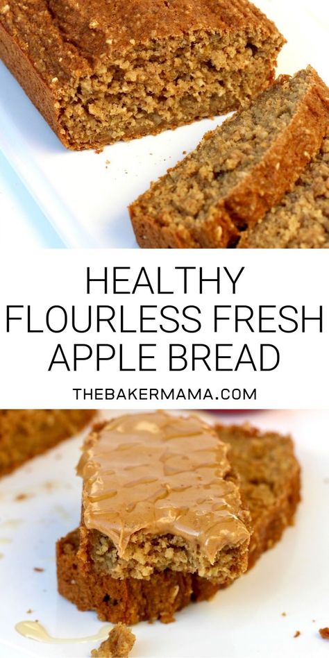 Healthy Dessert Recipes, Fresh Apple Bread, Gluten Free Apple Recipes, Bread Ring, Apple Recipes Healthy, Baked Oats, Fresh Apples, Healthy Gluten Free, Healthy Homemade