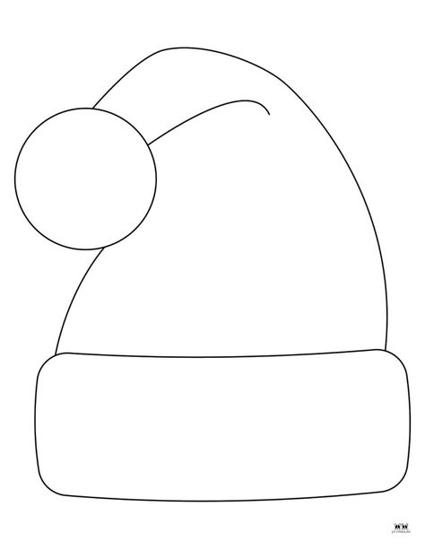 Choose from a variety of santa hat templates and coloring pages for tons of Christmas fun! All 25 pages can be printed from home. 100% FREE. Santa Hat Crafts For Kids, Santa Hat Printable Template, Santa Hat Coloring Page, Santa Hat Craft Preschool, Santa Hat Outline, Santa Hat Printable, Santa Hat Template Free Printable, Santa Hat Pattern Free, Santa Craft Preschool