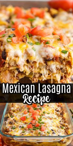 Mexican Lasagna Casserole, Mexican Lasagna Recipe, Mexican Lasagna Recipes, Lasagna Casserole, Mexican Lasagna, Mexican Dinner, Beef Casserole Recipes, Mexican Food Recipes Easy, Beef Casserole