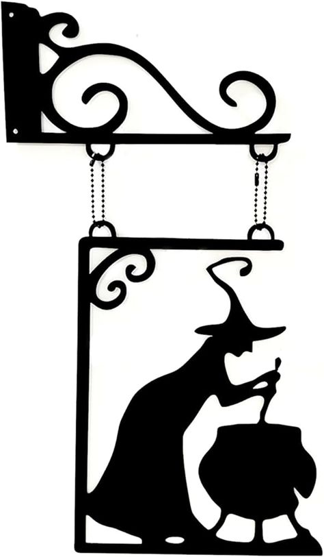 Amazon.com: Xanadued Halloween Witch Cauldron Silhouette, Halloween Decorations Outdoor Witch Cauldron Sign, Halloween Garden Scary Iron Witches Hanging Ornaments for Garden Party : Patio, Lawn & Garden Halloween Decorations Outdoor Witch, Cauldron Silhouette, Witch Party Decorations, Outdoor Witch, Halloween Witch Cauldron, Silhouette Halloween, Halloween Decorations Outdoor, Witch Silhouette, Witch Cauldron