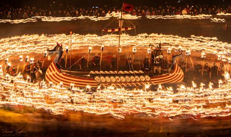 Up Helly Aa Photos | David Gifford Photography Up Helly Aa, Viking Longship, Viking Costume, Shetland Islands, Ancient Vikings, Viking History, Traditional Dance, Traditional Music, The Hundreds