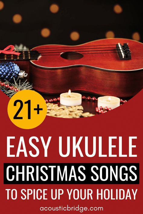 21+ Easy Ukulele Christmas Songs To Spice Up Your Holiday 1 Christmas Ukelele Songs Easy, Uke Christmas Songs, Ukelele Chords Songs Easy, Ukulele Christmas Songs, Ukulele Songs Popular Easy, Ukulele Songs Popular, Christmas Ukulele Songs, Ukulele Aesthetic, Akordy Na Ukulele