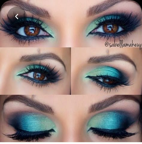 Eye Shadow Techniques, Shadow Techniques, Teal Eyeshadow, Wedding Makeup For Brown Eyes, House Of Lashes, Eyeshadow For Brown Eyes, Orange Soda, How To Apply Eyeshadow, Green Eyeshadow