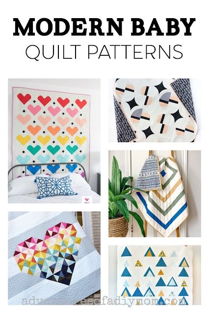 Find the BEST modern baby quilts to make for little ones in your life. This collection includes free patterns as well as patterns to purchase. Modern Baby Quilt Patterns Free, Girl Baby Quilts, Free Baby Quilt Patterns Easy, Quick Baby Quilts Patterns Free, Baby Girl Quilts Patterns Free, Modern Baby Quilts, Baby Girl Quilt Patterns, Easy Baby Quilts For Beginners, Baby Quilts Patterns Free