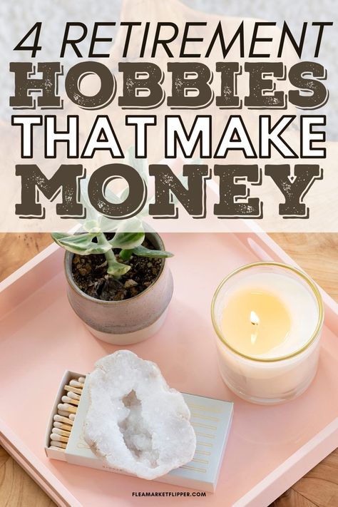 Are you looking for ways to make money while retired? There are great hobbies to start in retirement that can also help you make extra cash. Click here for 4 retirement hobbies that are also side businesses. Flea Market Flipper Hobbies For Retired Women, Hobbies To Start, Retirement Hobbies, Retirement Strategies, Live Frugally, Money Skills, Financial Independence Retire Early, Hobbies For Men, Hobbies That Make Money