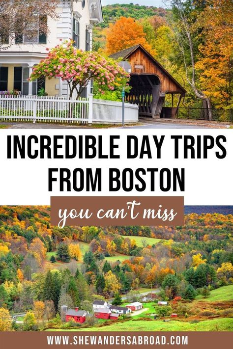 Boston Day Trip, New England Day Trips, Fall Boston, Boston In The Fall, Salem Massachusetts Travel, Day Trips From Boston, Fall Foliage Road Trips, Rockport Massachusetts, Boston Travel Guide