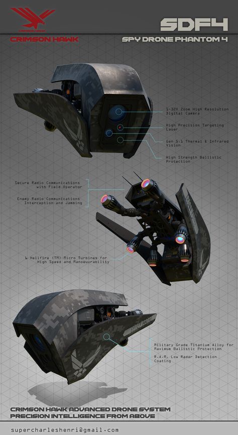 Scifi Drone, Scp Mtf, Subnautica Concept Art, Cyberpunk Building, Spy Drone, Underwater Drone, Military Drone, Armor Vest, Sci Fi Tech