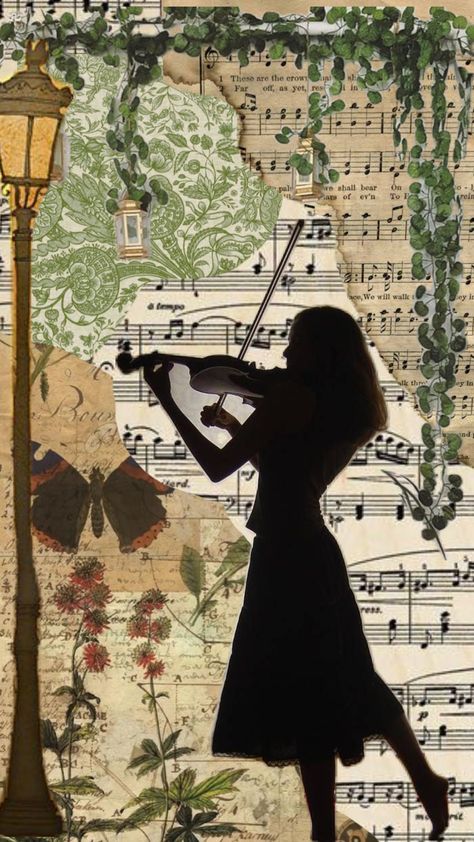 #violin #vintage #wallpapers #musicshuffle Wallpaper Violin, Violin Art, Vintage Wallpapers, Create Collage, Creative Play, Violin, Wallpapers, Collage, Music