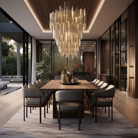 Luxe palazzo estate :: Behance Dining Room Design Formal, Luxe Dining Room, Luxury Apartments Interior, Dining Room Design Luxury, India House, Dream Dining Room, Industrial Contemporary, Art Interior Design, Dinner Room