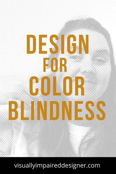 There are several different types of color blindness and it can be helpful to understand the different types so we can create designs that work for people who are color blind.  #colorblind #colorblindness #accessibility #universaldesign #inclusivedesign Types Of Colorblindness, Barrier Free Design, Different Types Of Colours, Barrier Free, Color Blind, Inclusive Design, Universal Design, How To Design, How Can