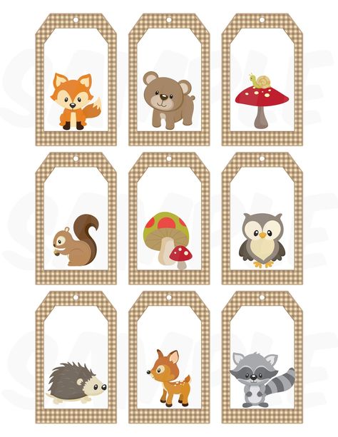 Woodland Animals Printables, Woodland Forest Baby Shower, Baby Shower Gift List, Woodland Baby Shower Favors, Forest Animals Theme, Forest Animal Baby Shower, Woodland Baby Blanket, Woodland Animals Theme, Forest Baby Showers