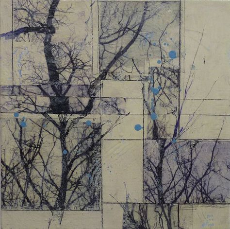 Encaustic Art, 수채화 그림, Encaustic Painting, A Level Art, Monoprint, Abstract Paintings, Tree Art, Media Art, Arbor