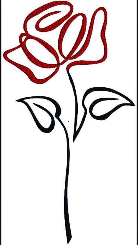 Rosas Rose Abstract, Rose Drawing, Single Rose, Kirigami, Rose Tattoos, Mail Art, Wire Art, String Art, A Drawing