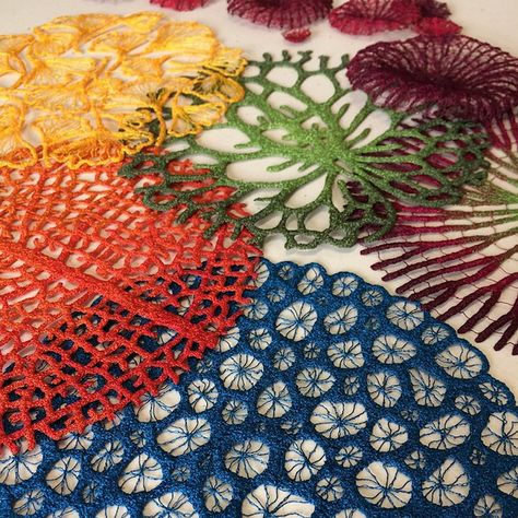 Crochet, Nature, Flowers, Christmas Wreaths, Embroidery, Tumblr, Christmas, Plants, Meredith Woolnough