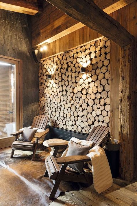 Chalet Ideas, Mountain Interior Design, Ski House Decor, Bar Deco, Mountain Interiors, Chalet Chic, Chalet Interior, Chalet Design, Sauna Design