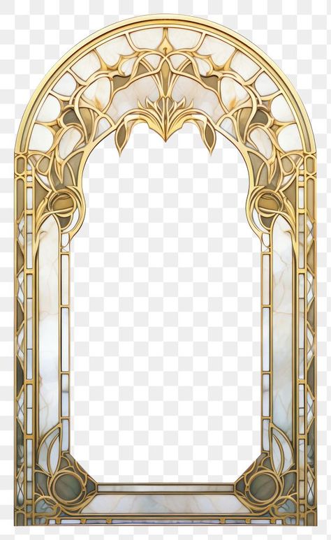 Art Nouveau Frame, Arch Art, Shape Png, Art Deco Elements, Nouveau Architecture, Wedding Card Frames, Digital Invitations Wedding, Architecture Logo, Png Art