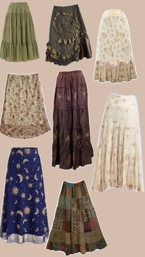 ♡ ♡ ♡ love skirts ♡ ♡ ♡ Earthy Outfits, Swaggy Outfits, Skirt Outfit, Hippie Outfits, Maxi Skirts, Really Cute Outfits, Dream Clothes, Hippie Style, Boho Outfits