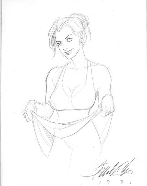 Liberty+Meadows+Brandy+Lifts+Skirt Frank Cho Liberty Meadows, Skirt Lift Pose, Lifting Skirt Pose, Liberty Meadows, Lift Skirt, Frank Cho, Sketchbook Ideas, Art Gallery Room, Gallery Room