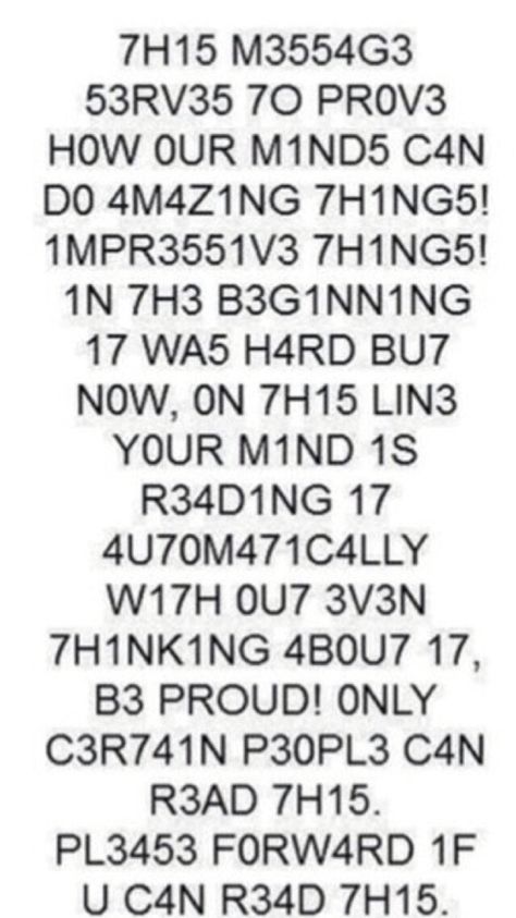 Reading Tricks, You Read That Wrong, Mind Test, Science Tricks, Mind Reading Tricks, Mind Puzzles, Mind Reading, Funny Mind Tricks, Reading Tips