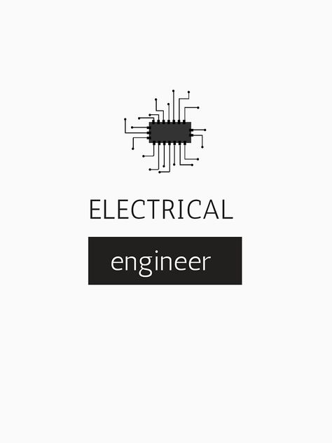 "Electrical Engineer" T-shirt by pankajmadhu | Redbubble Future Electrical Engineer Wallpaper, Electrical Engineering Sticker, Electrical Engineering Wallpaper, Electrical Engineering Logo, Electrical Engineering Aesthetic, Electricity Aesthetic, Electric Engineering, Graduation Book, Engineering Notes