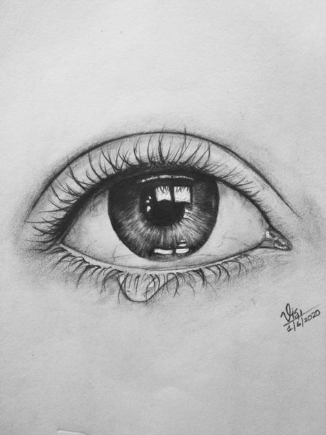 Graphite Eye Drawing, How To Draw A Teary Eye, Teary Eye Sketch, How To Draw A Tear Drop From An Eye, How To Draw Teary Eyes, Teary Eyes Drawing Sketches, Tonal Eye Drawing, Clown Eye Drawing, Eye With Tear Drawing