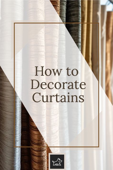 Discover the impact of adding trim or tassels to your curtains. This pin covers sewing or attaching decorative trims, such as lace, ribbon, or tassels, to the edges or bottoms of curtains, creating a custom, high-end look. Transitional Curtains, Curtain Decoration, Unique Curtains, Plain Curtains, Tassel Curtains, Diy Tassel, Curtain Texture, How To Make Curtains, Window Dressings