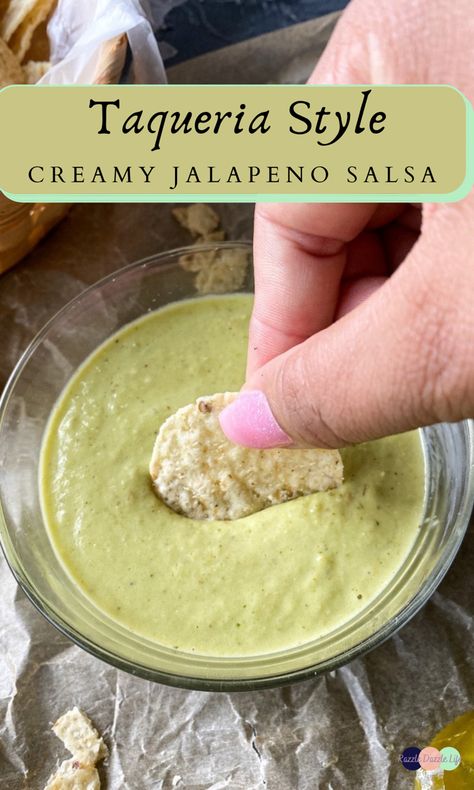 Mexican Salsa Recipes, Creamy Jalapeno, Salsa Guacamole, Salsa Sauce, Mexican Salsa, Hot Sauce Recipes, Dip Recipes Easy, Gone Forever, Razzle Dazzle