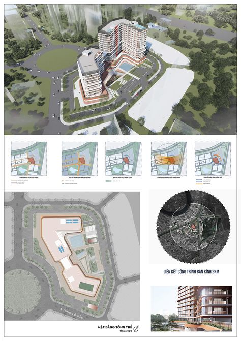 RESIDENTIAL COMPLEX PROJECT (ĐA CHUNG CƯ) on Behance Shopping Center Architecture, Cubes Architecture, Site Plan Design, Residential Architecture Apartment, Interior Design Graphic, Architecture Portfolio Layout, New Urbanism, Concept Models Architecture, Architecture Life