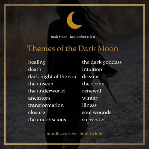 🌑 Do you feel the shift in energy as we tumble towards dark moon? Look up in search of Luna - she is waning, retreating. This is reflected within us as the soul prepares for a sacred pause before witch's new moon. Inward bound we are! Here are some themes and times of Dark Moon, and the difference between dark and witch's New Moon. 🖤 Would you be interested in a dark moon oracle deck with added teaching/reference cards about Luna's most introspective phase? Blessed be. Air Fire, Blessed Be, Oracle Deck, The Shift, Dark Moon, Oracle Decks, Dark Night, New Moon, Underworld