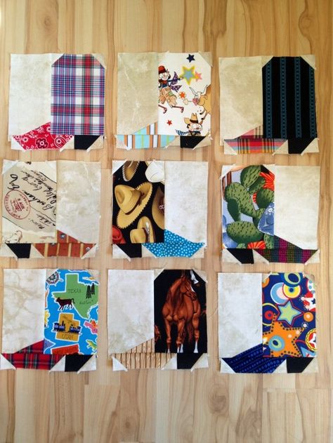 Boot Quilt Pattern, Horse Quilt Patterns, Cowboy Boot Pattern, Southwestern Quilts, Boot Pattern, Texas Quilt, Cowboy Quilt, Western Quilts, Horse Quilt