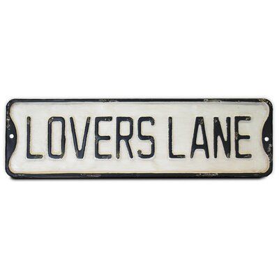 Funny Street Signs, Funny Road Signs, Tin Wall Decor, Funny Wood Signs, Miniature Sign, Antique Wall Decor, Lovers Lane, Interior Signs, Coffee Wall Decor