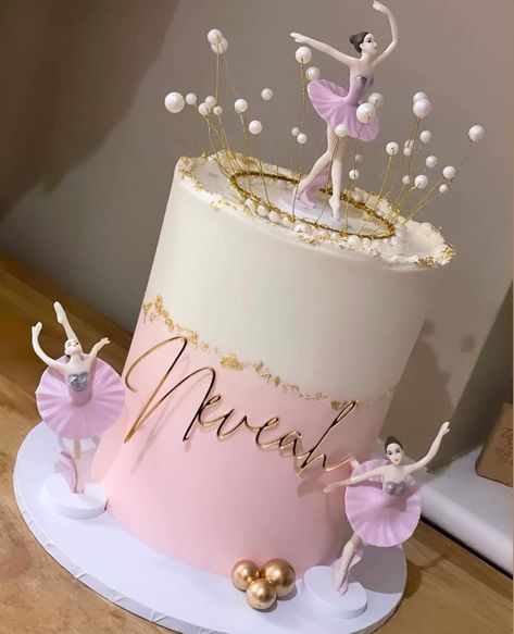 Ballet Cake Ideas, Ballerina Cake Ideas, Ballerina Birthday Party Cake, Ballet Birthday Cakes, Gymnastics Birthday Cakes, Ballerina Birthday Cake, Ballet Cakes, Tutu Cakes, 1st Bday Cake