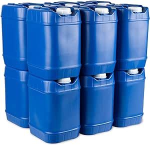 Don't be without these! Properly stored water can last upwards of 5 years! Emergency Water Storage for Camping and Disaster Preparedness, 60 Gallons Water Storage Containers, Water Purification Tablets, Emergency Water, Water Containers, Disaster Preparedness, Stackable Storage, Water Purification, Water Storage, Emergency Preparedness