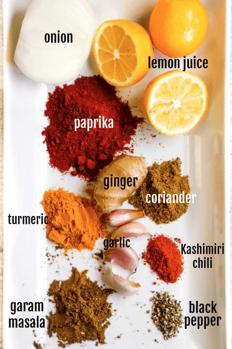 How to Make Tandoori Chicken at Home Tandoori Chicken Marinade, Tandoori Sauce, Tandoori Chicken Recipe, Tandoori Marinade, Tandoori Paste, Tandoori Recipes, Chicken In The Oven, Chicken Marinade Recipes, Tikka Masala Recipe