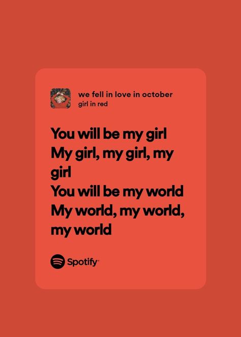 spotify sarki sözleri We Fell In Love In October Spotify, We Fell In Love In October Lyrics, We Fall In Love In October, We Fell In Love In October Aesthetic, We Fell In Love In October, Repeated Lyrics, Fall In Love In October, Aesthetic Lyrics, Relatable Lyrics