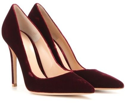 Gianvito Rossi Gianvito 105 Velvet Pumps Red Shoes Heels, Velvet Pumps, Rossi Shoes, Velvet Shoes, Designer High Heels, Velvet Heels, Red Pumps, Prom Shoes, Footwear Design Women