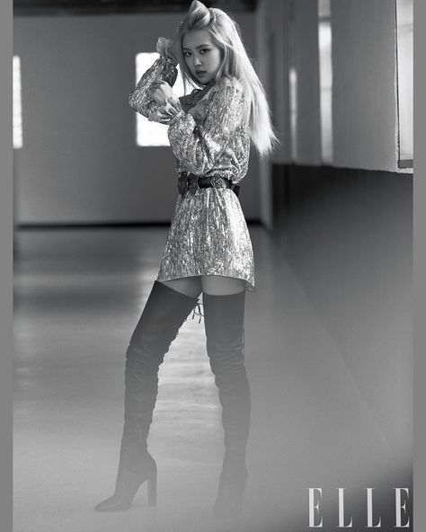 10+ Times BLACKPINK’s Rosé Slayed As A Long-Legged Queen In Thigh-High Boots - Koreaboo Rosé Elle Korea, Rosé Ysl, Rosé Elle, Jesse Metcalfe, Avan Jogia, Ryan Guzman, Elle Korea, Taylor Kitsch, Karl Urban