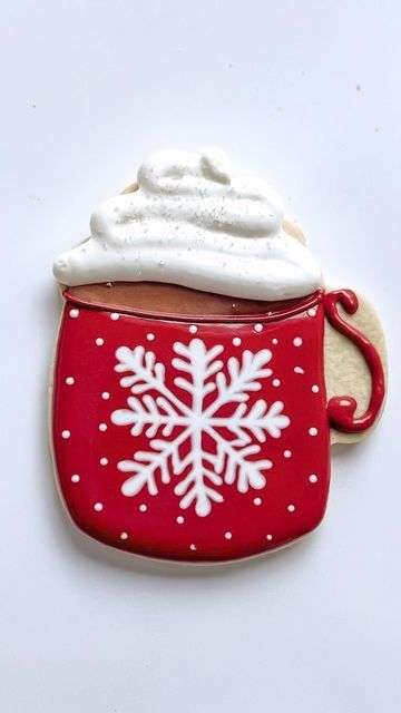 Hot Chocolate Cup Cookies Decorated, Mug Christmas Cookies Decorated, Hot Chocolate Decorated Cookies, Christmas Coffee Cup Cookies Decorated, Christmas Mug Sugar Cookies, Hot Cocoa Sugar Cookies Decorated, Hot Cocoa Cookies Decorated, Mug Cookies Decorated, Christmas Mug Cookies