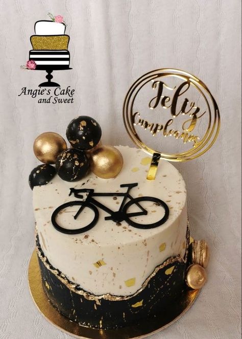 Cycling Cake, Bmw Cake, Bicycle Cake, Bike Cakes, Construction Cake, 21st Cake, Birthday Cakes For Men, Cake Logo, Cake Decorating Designs