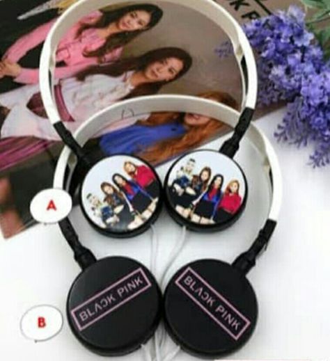 Blackpink Headphones, Earbuds Aesthetic, Headphones Aesthetic, Pop Albums, Electronics Design, Headphones, Black Pink, I Hope, Pink