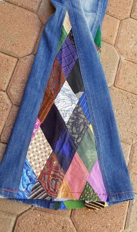 Ropa Upcycling, Denim Upcycle, Clothing Upcycle, Thrift Flips, Upcycle Clothing, Upcycle Clothes Diy, Altered Clothing, Diy Vetement, Estilo Hippie