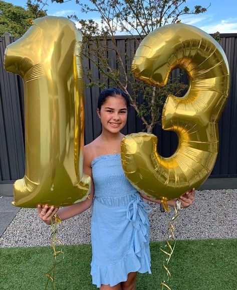 Grace Mulgrew, Number Balloons Photoshoot, Balloons Photoshoot, Graces Room, Fav Youtubers, Number Balloons, 13th Birthday, Cute Fashion, Birthday Wishes