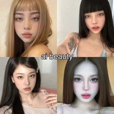 Instagram Beauty Types, Facial Harmony, Fairy Beauty, Types Of Beauty, Soft Makeup Looks, Doll Eye Makeup, Ulzzang Makeup, Face Makeup Tutorial, Cute Makeup Looks