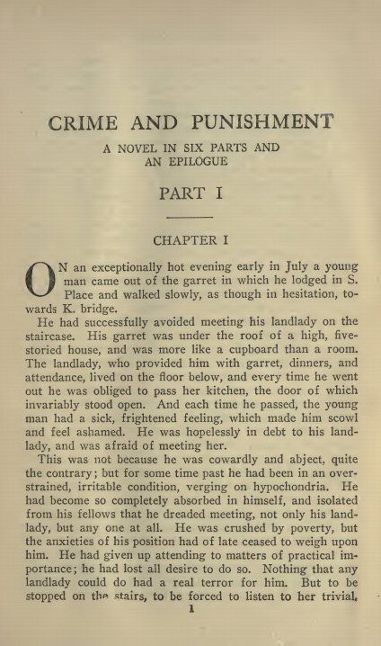 Fyodor Dostoevsky - Crime And Punishment Diy Old Books, Visuell Identitet, Fyodor Dostoevsky, Russian Literature, Books For Sale, Fyodor Dostoyevsky, Book Annotation, Page One, English Reading