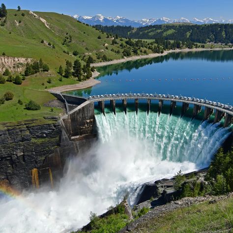 Polson Montana, Hydroelectric Energy, Hydro Energy, Book Cover Page, Web Stories, Flathead Lake, Hydroelectric Power, Moving Water, Hydro Electric