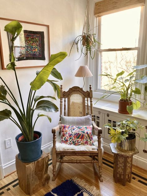 Cosy reading corner