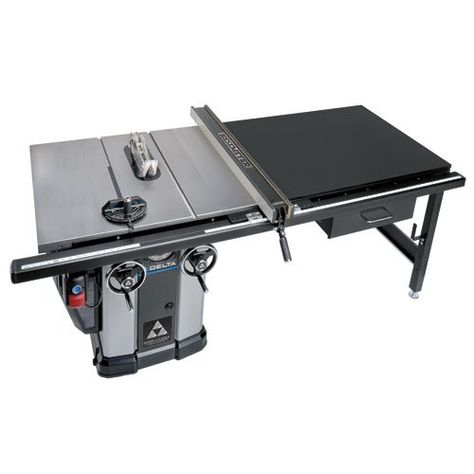 Amazon.com: Delta 36-L552 5 HP Unisaw, 52-Inch Fence: Home Improvement Table Saw Outfeed Table, Delta Table Saw, Outfeed Table, Woodworking Tools Router, Woodworking Table Saw, Woodworking Tools Storage, Woodworking Equipment, Antique Woodworking Tools, Woodworking Tools Workshop