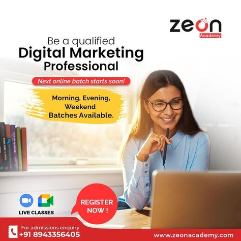 Digital Marketing Institute, Marketing Poster, Digital Marketing Design, Seo Training, Online Digital Marketing, Digital Marketing Course, Job Training, Digital Marketing Training, Corporate Training