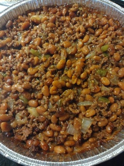 Grandma's Delicious Recipes Cowboy Baked Beans Recipe, Bean Ideas, Cowboy Baked Beans, Canned Baked Beans, Bowl Meals, Baked Beans Recipe, Baked Bean Recipes, Simple Green Salad, Summer Meals